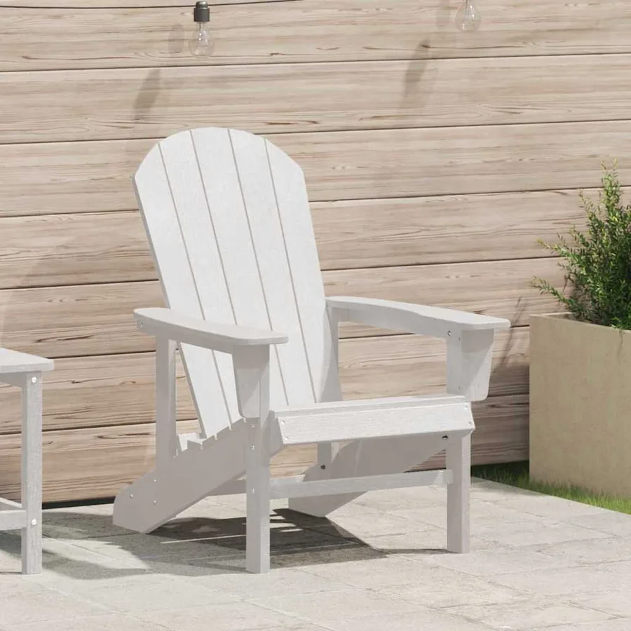 Chaise Adirondack Gris clair 82 x 74 x 92 cm HDPE - 11