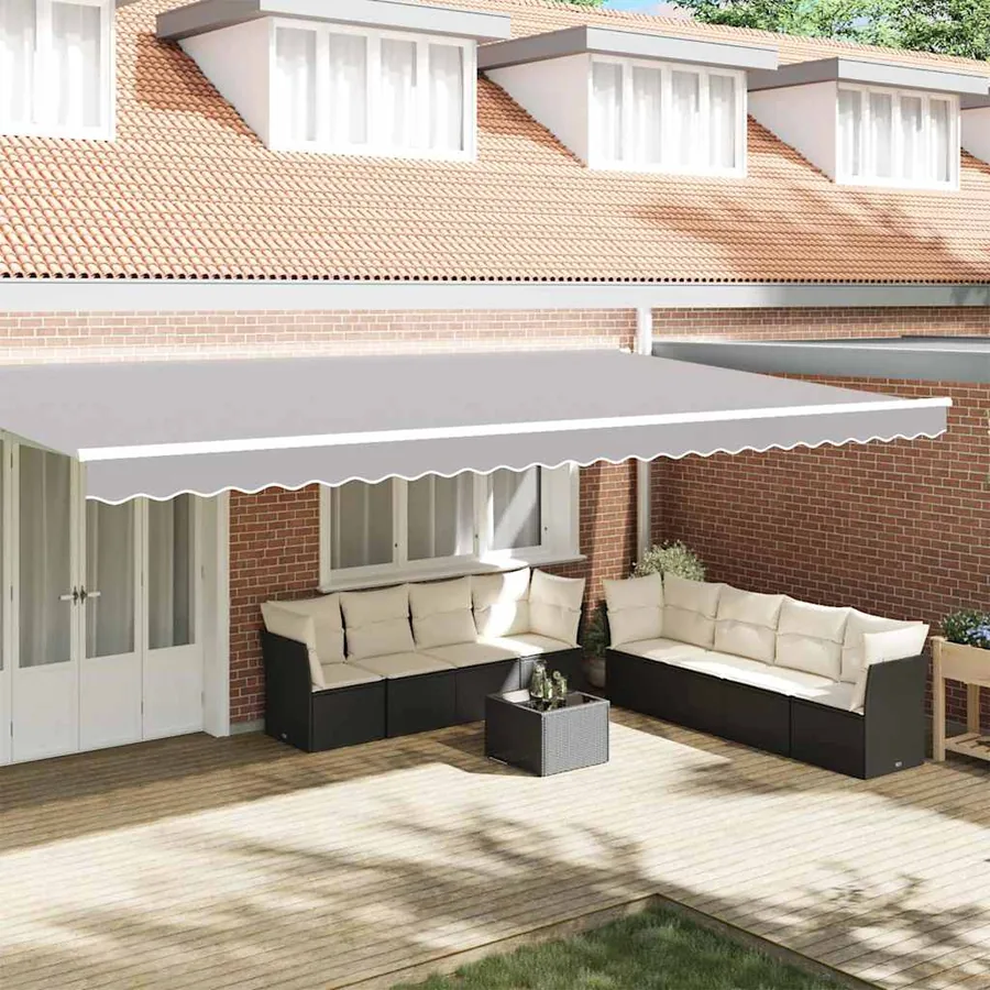 Remplacement de lambrequin Gris clair 6 m Polyester