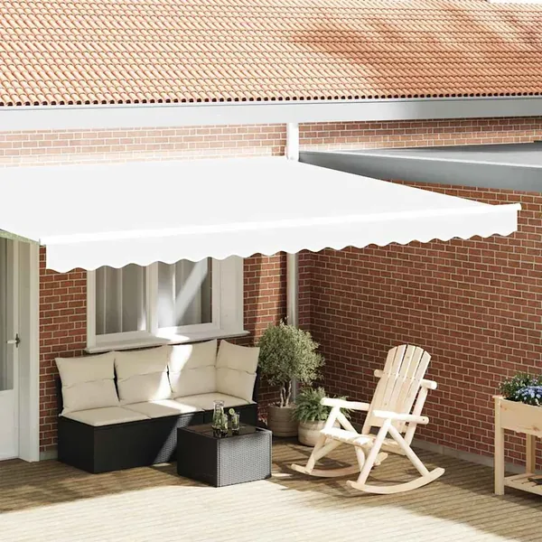 Remplacement de lambrequin Blanc 4,5 m Polyester