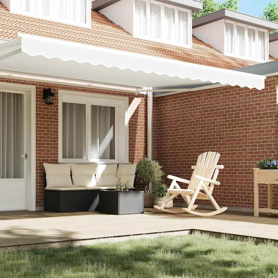 Remplacement de lambrequin Blanc 4,5 m Polyester - 3