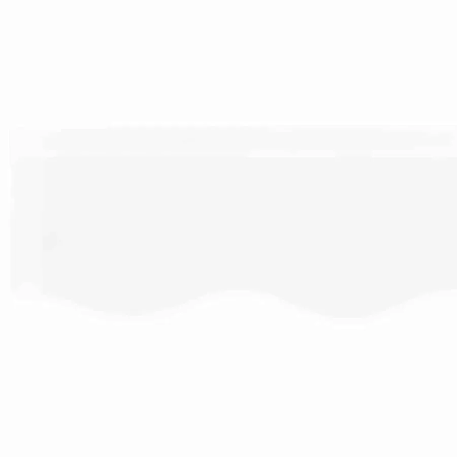Remplacement de lambrequin Blanc 4,5 m Polyester - 5