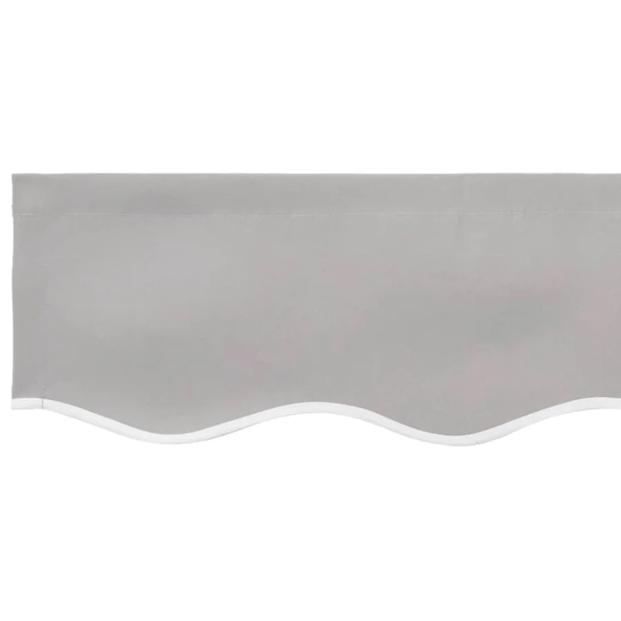 Remplacement de lambrequin Gris clair 4,5 m Polyester - 5