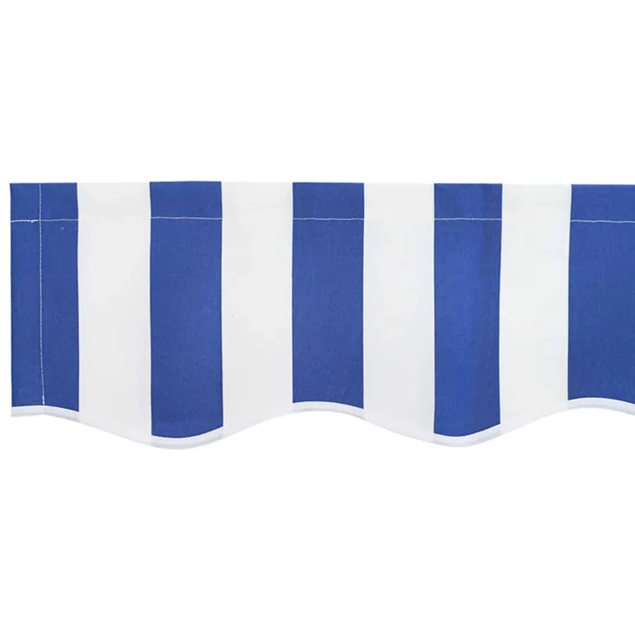 Remplacement de lambrequin Bleu et Blanc 2,5 m Polyester - 5