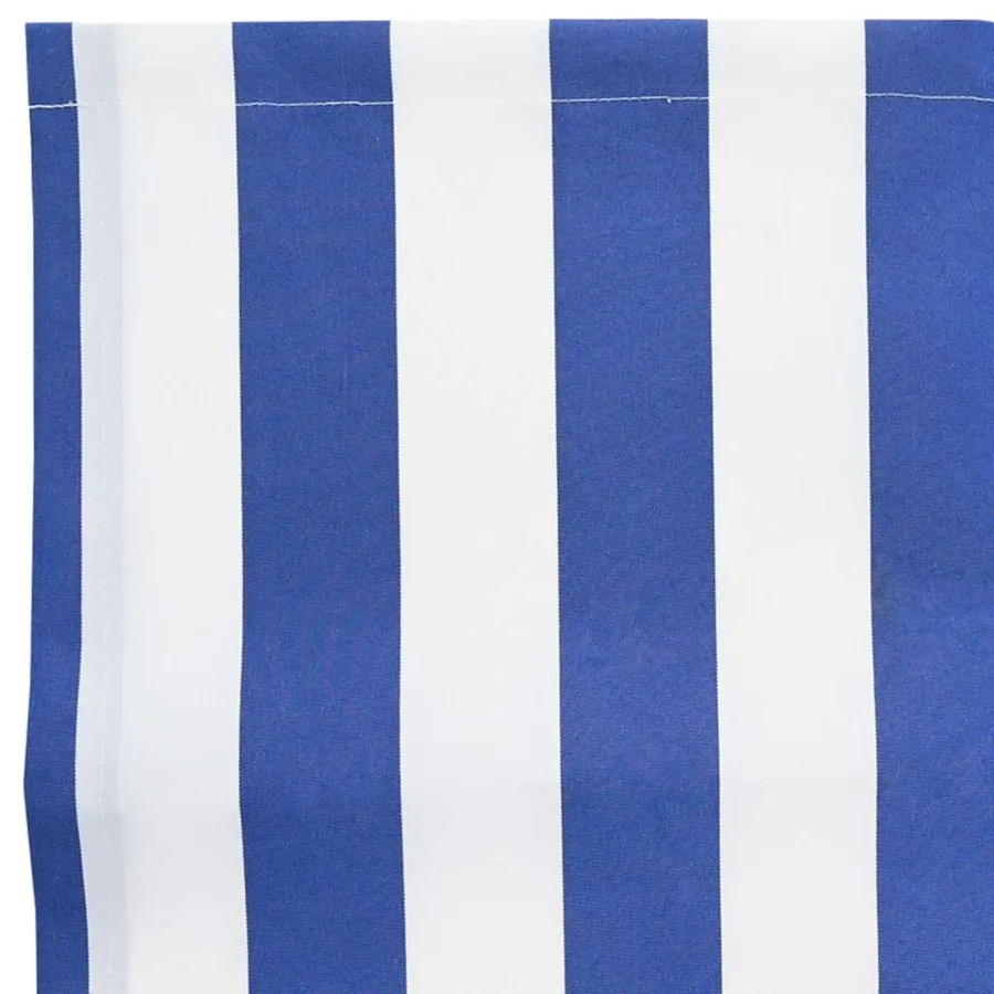 Remplacement de lambrequin Bleu et Blanc 2,5 m Polyester - 6