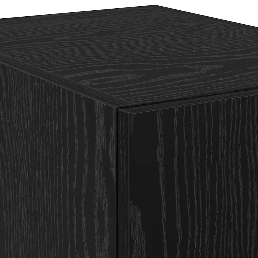 Haut Armoire Chêne noir 40 x 42,5 x 185 cm - 9
