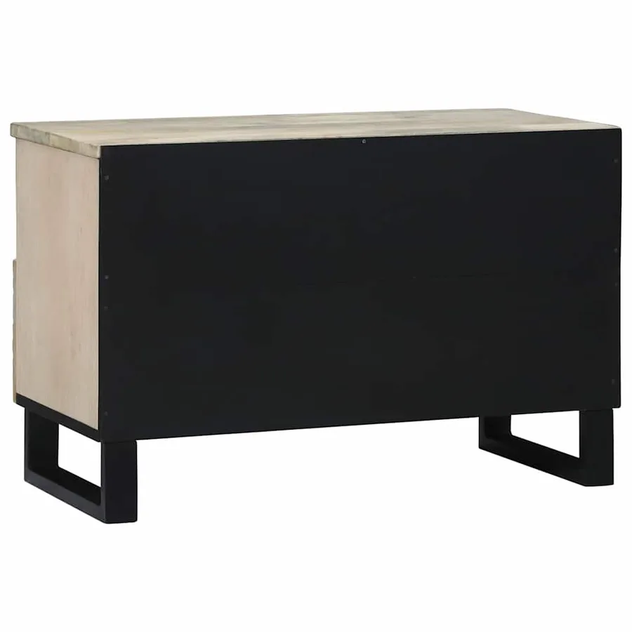 Unites TV avec tiroir Blanc 70 x 33 x 46 cm Bois d'ingénierie - 5
