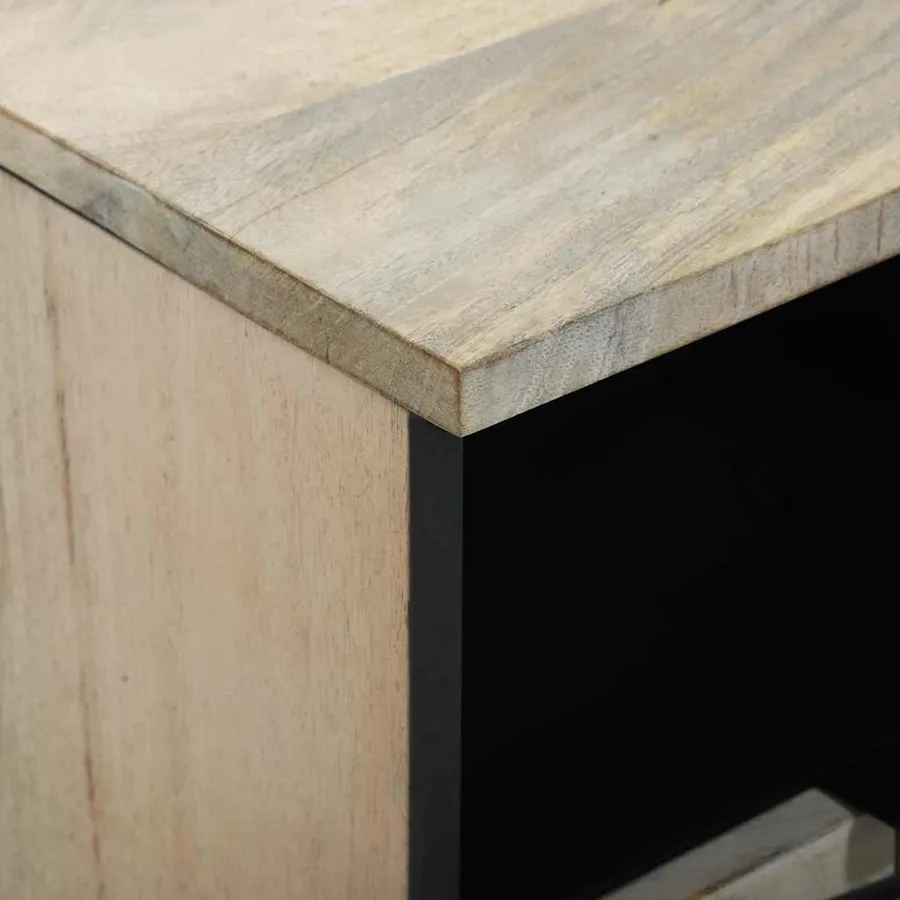 Unites TV avec tiroir Blanc 100 x 33 x 46 cm Bois d'ingénierie - 6