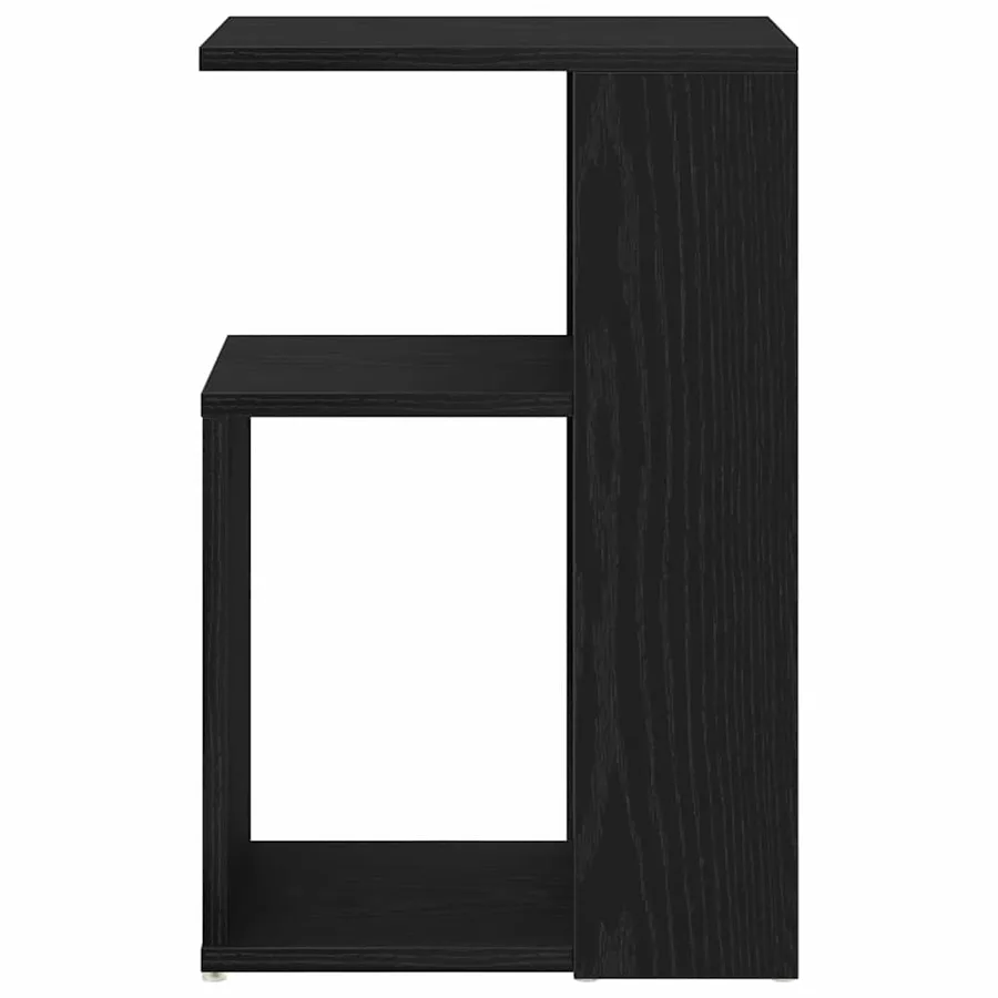 Table d'appoint Chêne noir 36 x 30 x 56 cm Bois d'ingénierie - 6