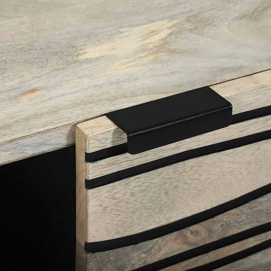 Table basse Blanc 100 x 54 x 40 cm Bois d'ingénierie - 7