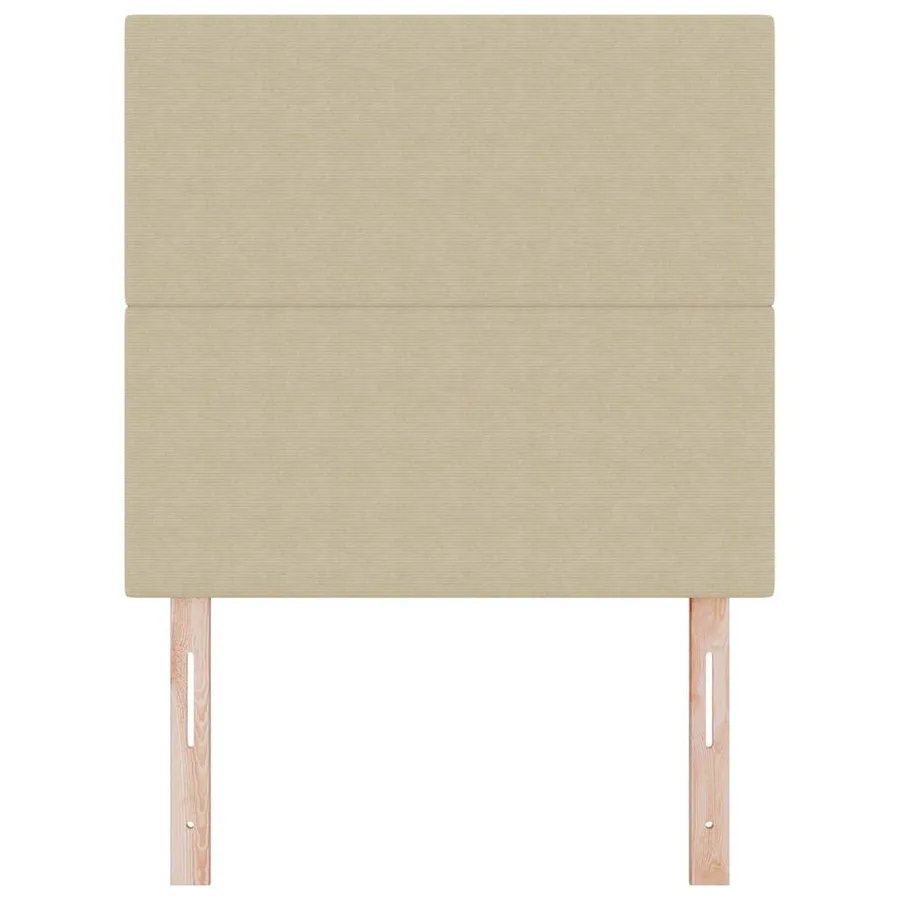 Tête de lit LED Vert gris 100 cm Tissu en velours côtelé - 5