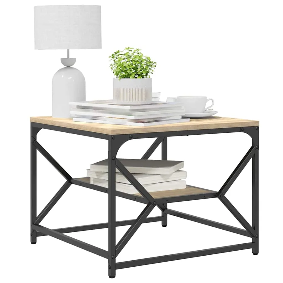 Table basse Chêne Sonoma 51 x 50 x 40 cm - 3