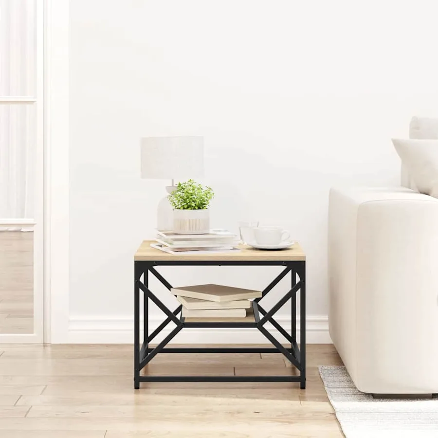 Table basse Chêne Sonoma 51 x 50 x 40 cm - 4