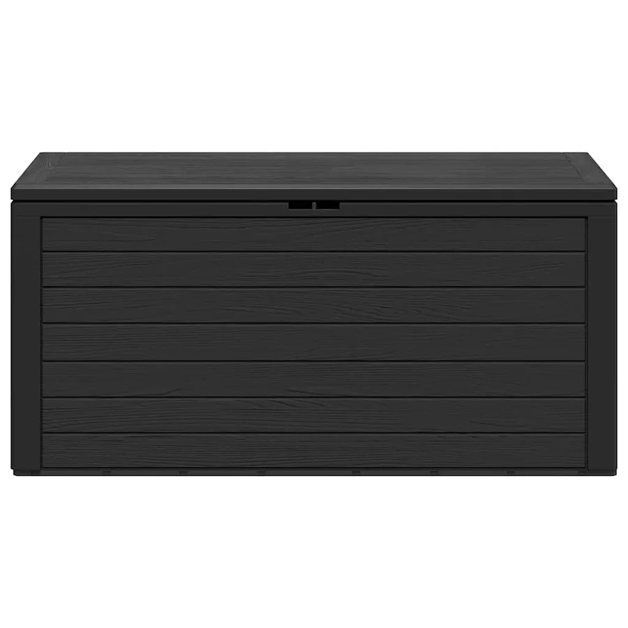 Boîte de rangement de jardin Anthracite 116x44x55 cm - 3
