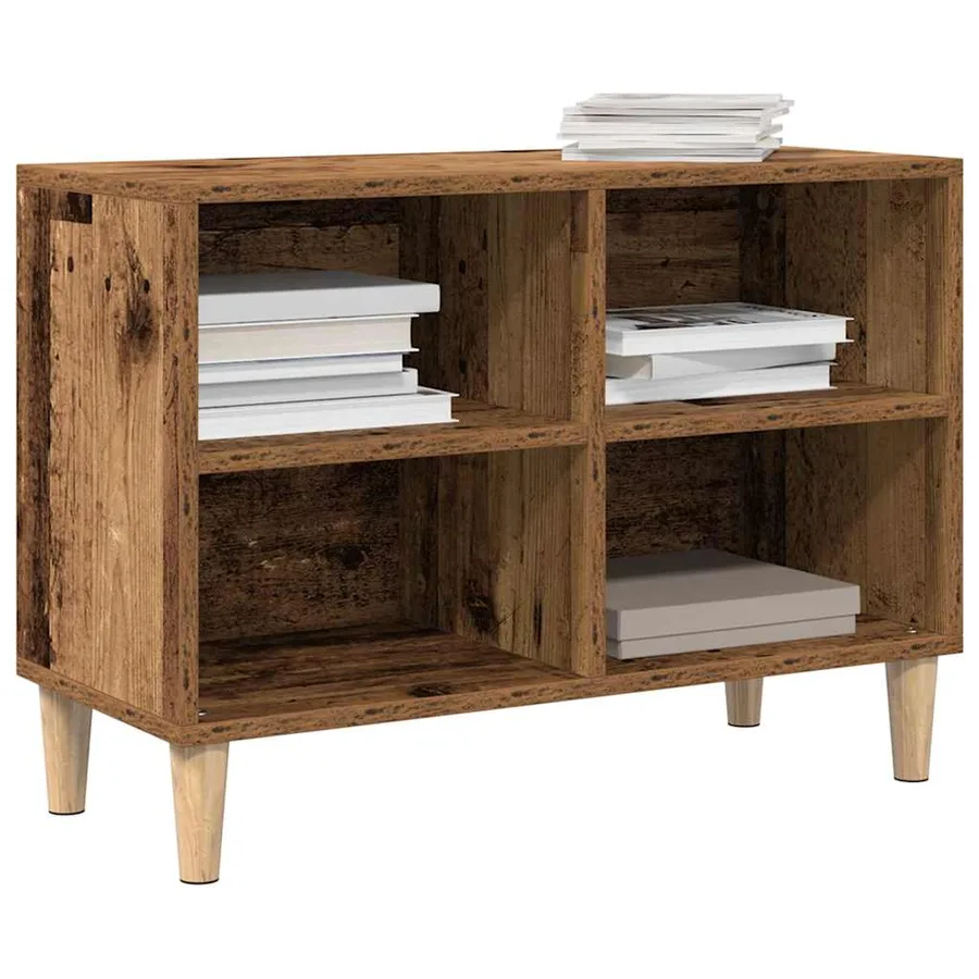 Meuble TV Bois ancien 69,5 x 30 x 50 cm Bois d'ingénierie - 3