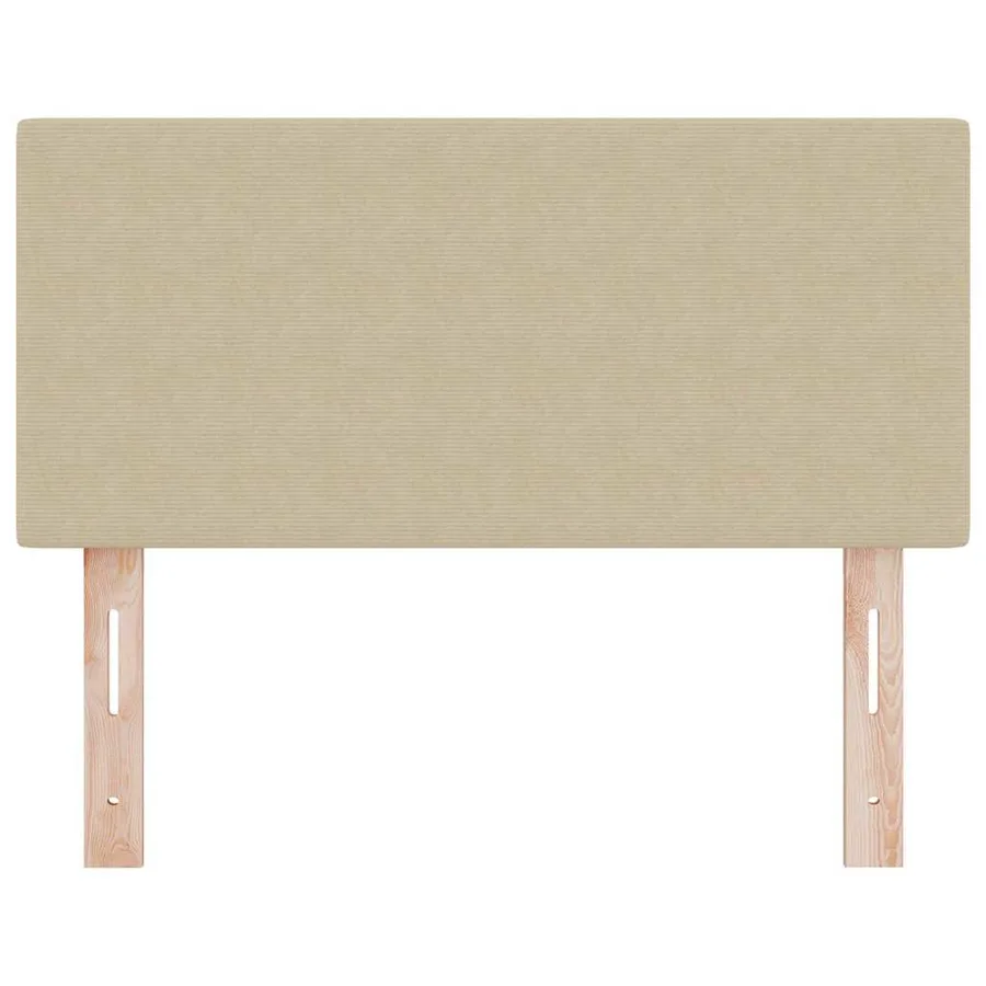 Tête de lit LED Vert gris 80 cm Tissu en velours côtelé - 5