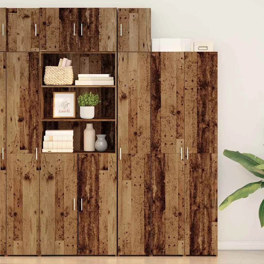 Armoire Murale Montage mural Bois ancien 30 x 42,5 x 39,5 cm