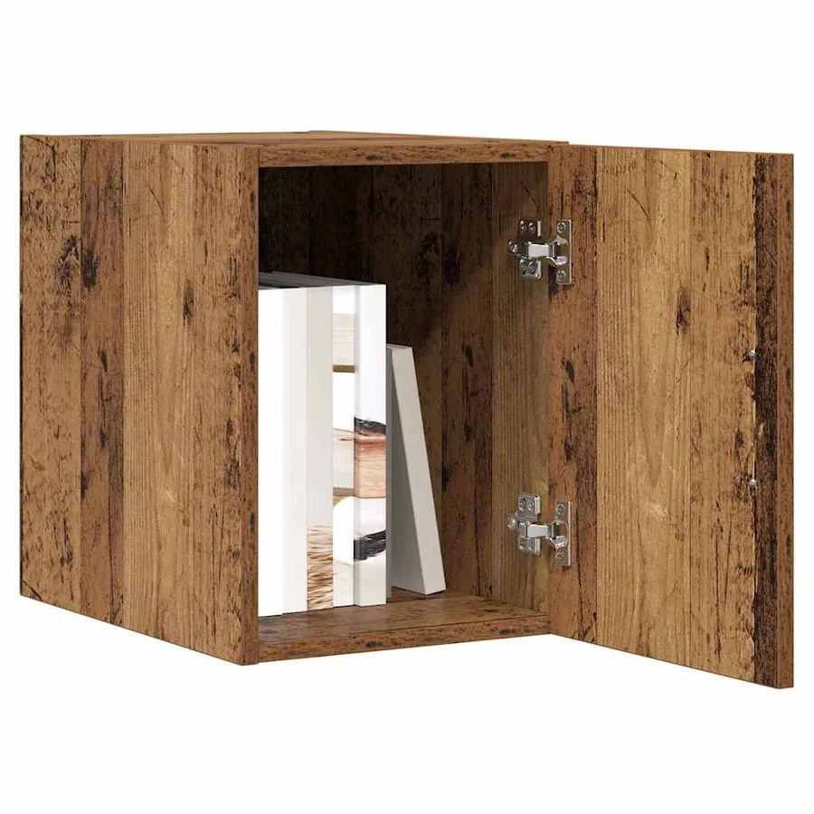 Armoire Murale Montage mural Bois ancien 30 x 42,5 x 39,5 cm - 3