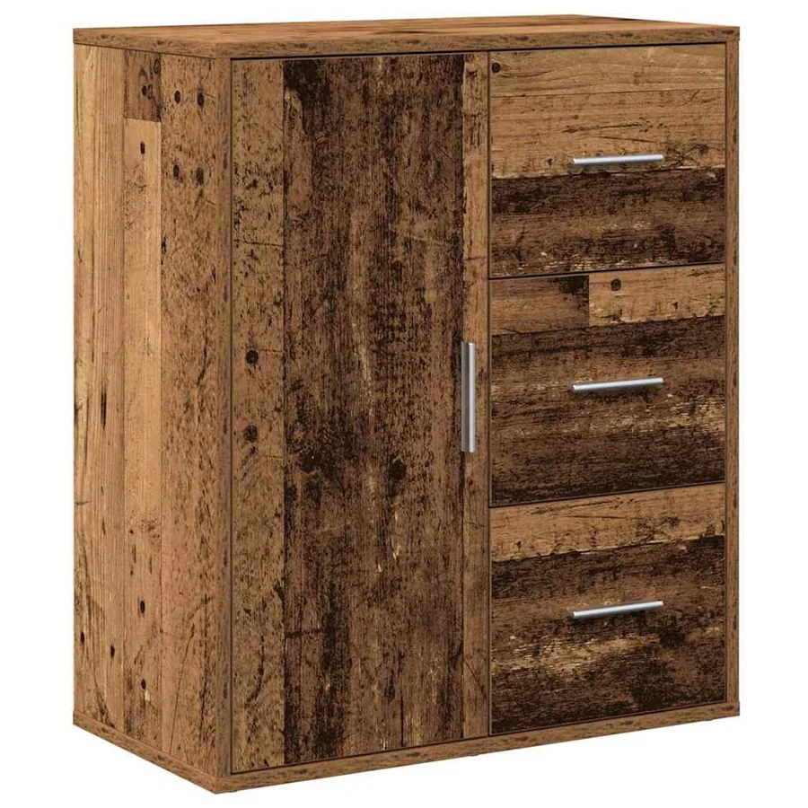 Buffet Bois ancien 60 x 31 x 70 cm Bois d'ingénierie - 2