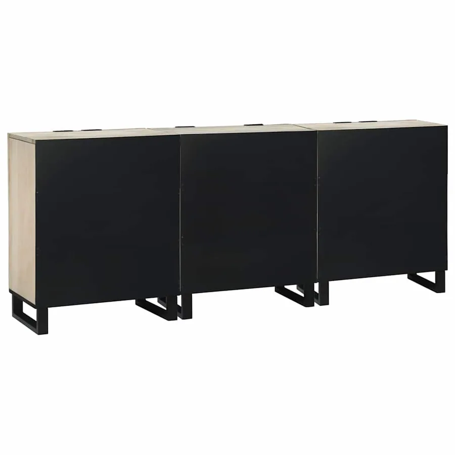 Ensemble de mobilier de salle de bain avec tiroir 3 pcs Blanc - 6