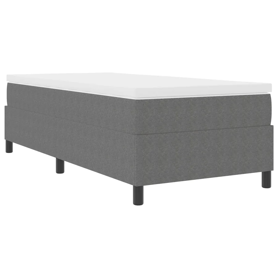 Cadre de lit plateforme Gris clair 90 x 200 cm - 4