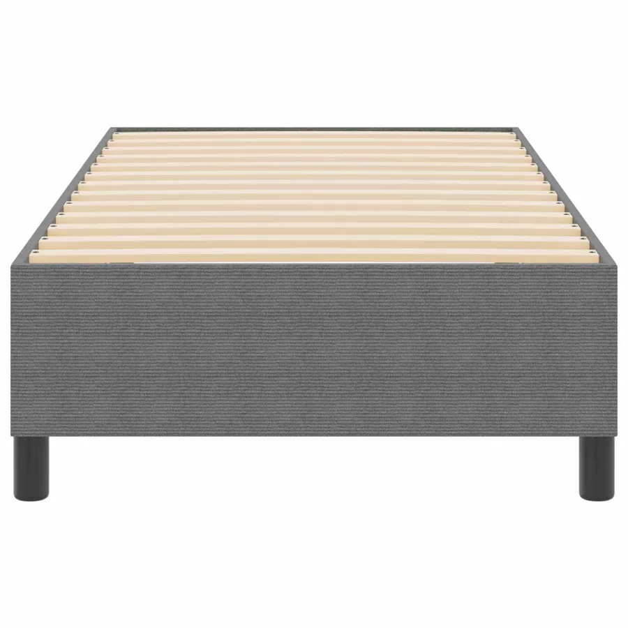 Cadre de lit plateforme Gris clair 90 x 200 cm - 5