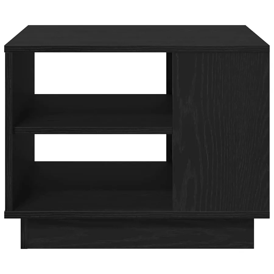 Table basse Chêne noir 55 x 55 x 42 cm Bois d'ingénierie - 5