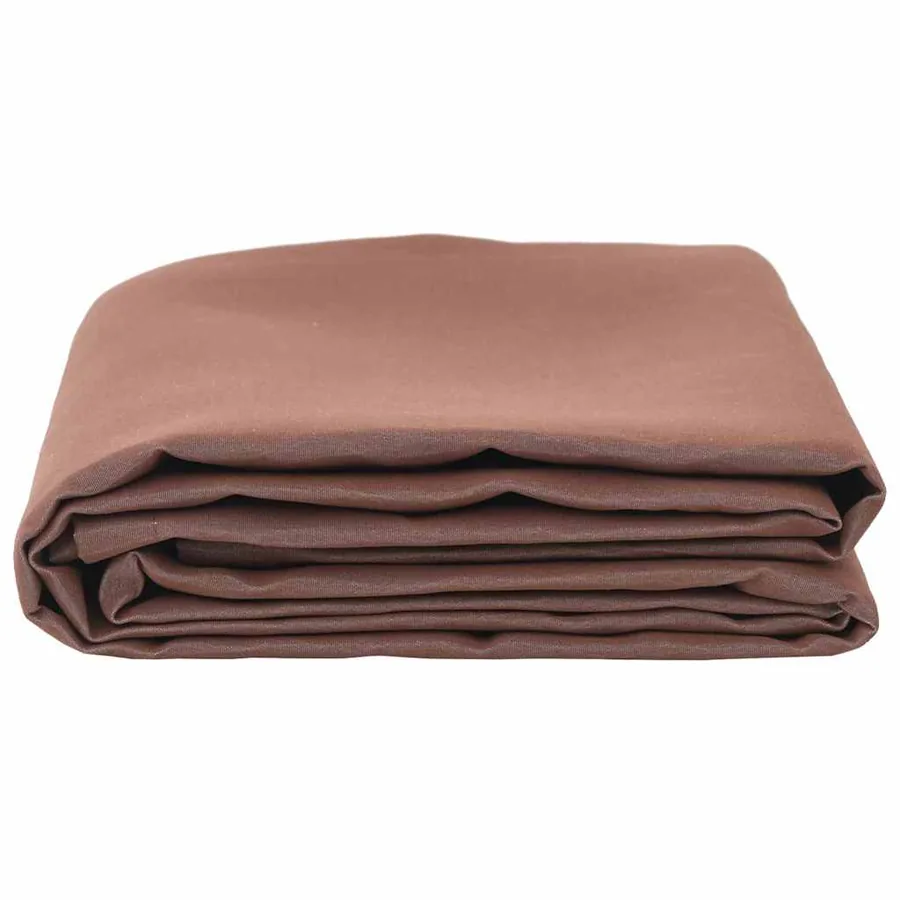 Toile de rechange pour auvent Marron 1000 x 160 cm Polyester - 3