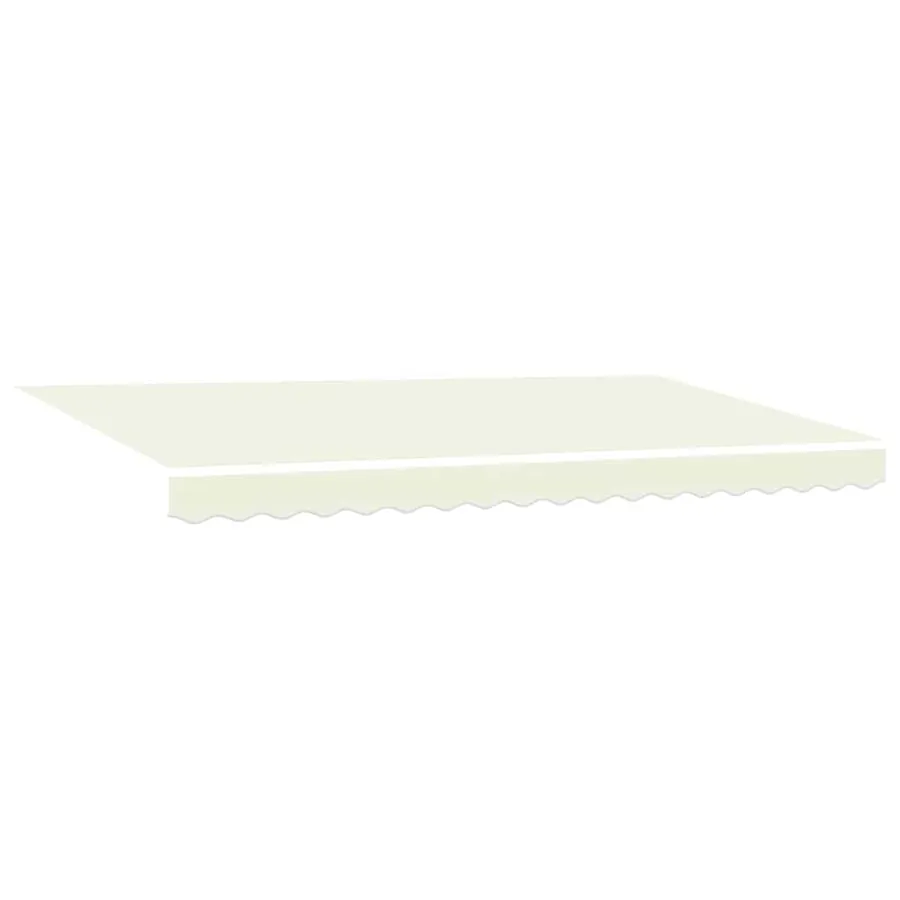 Toile de rechange pour auvent Crème 4 x 2 m Polyester - 2