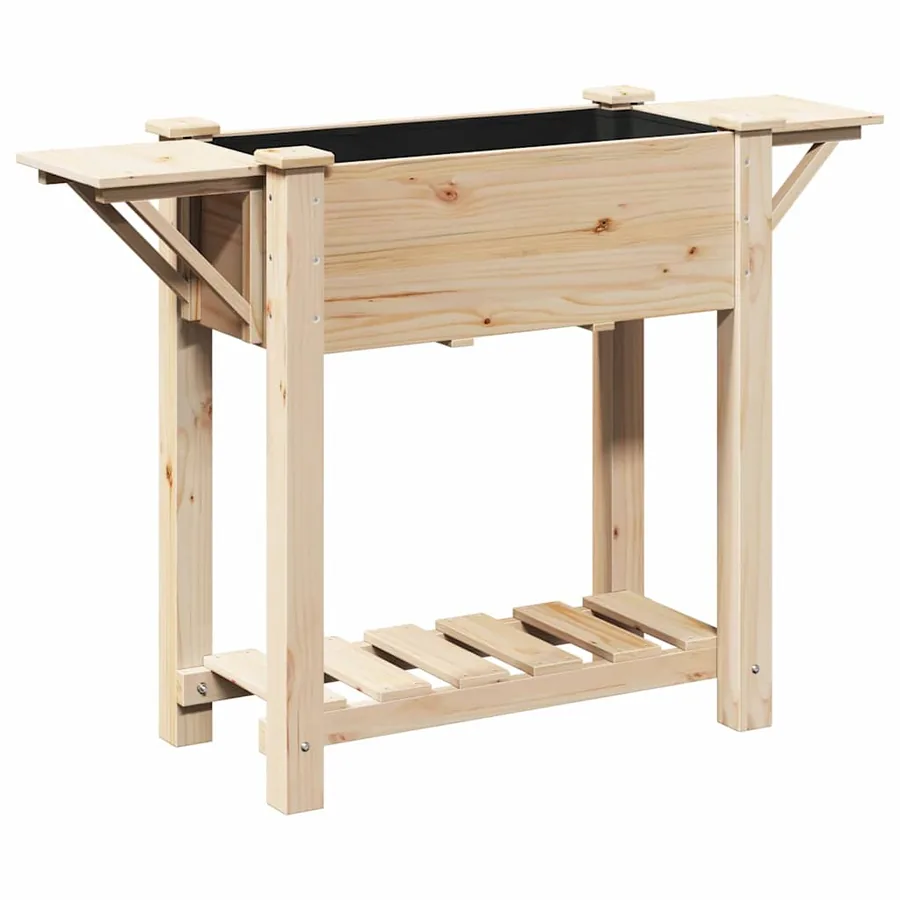 Cache-pot de jardin Beige 111 x 37 x 76,5 cm - 2