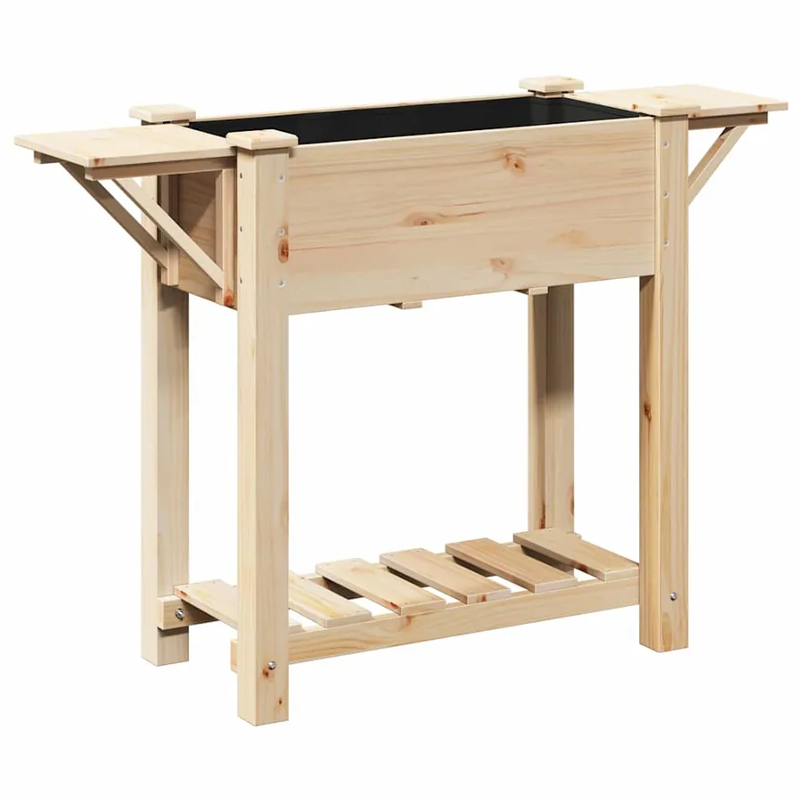 Cache-pot de jardin Beige 111 x 37 x 76,5 cm - 7