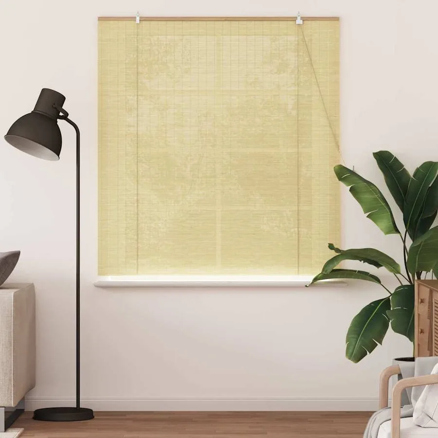Store enrouleur Nature 140 x 160 cm Bambou - 3