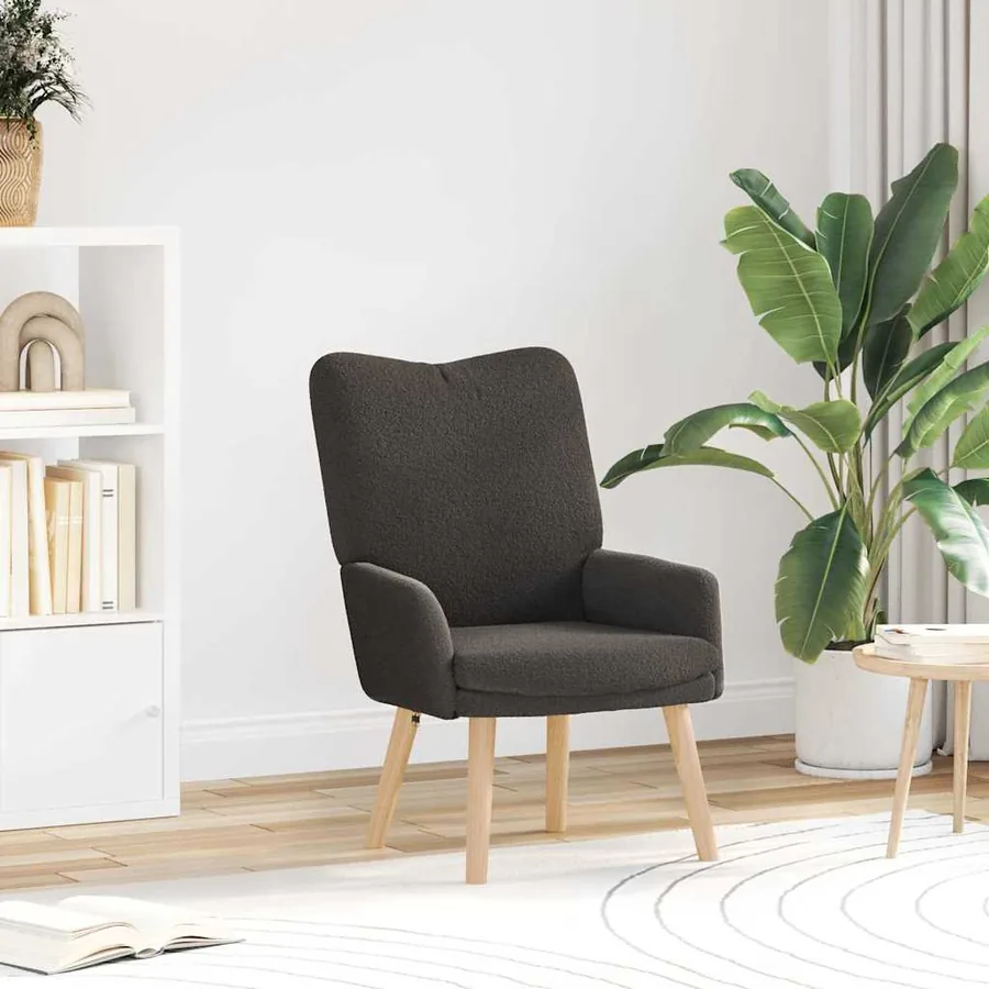 fauteuil Gris foncé 63 x 67 x 94 cm