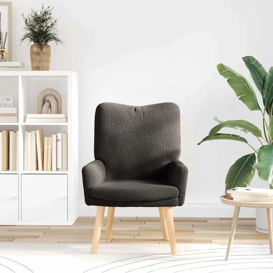 fauteuil Gris foncé 63 x 67 x 94 cm - 3