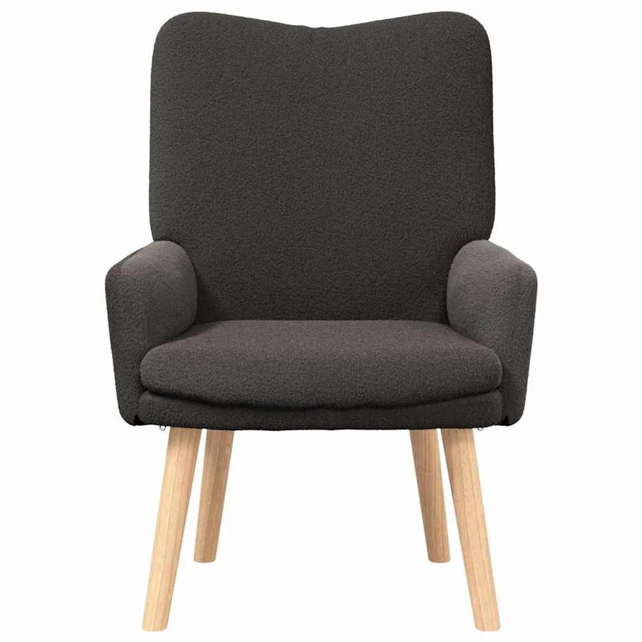 fauteuil Gris foncé 63 x 67 x 94 cm - 4