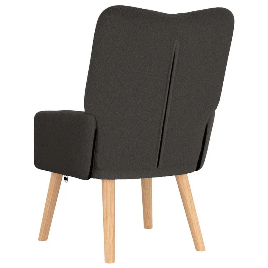 fauteuil Gris foncé 63 x 67 x 94 cm - 6