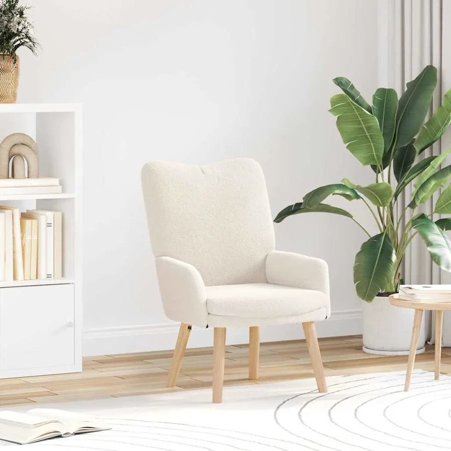 fauteuil Crème 63 x 67 x 94 cm