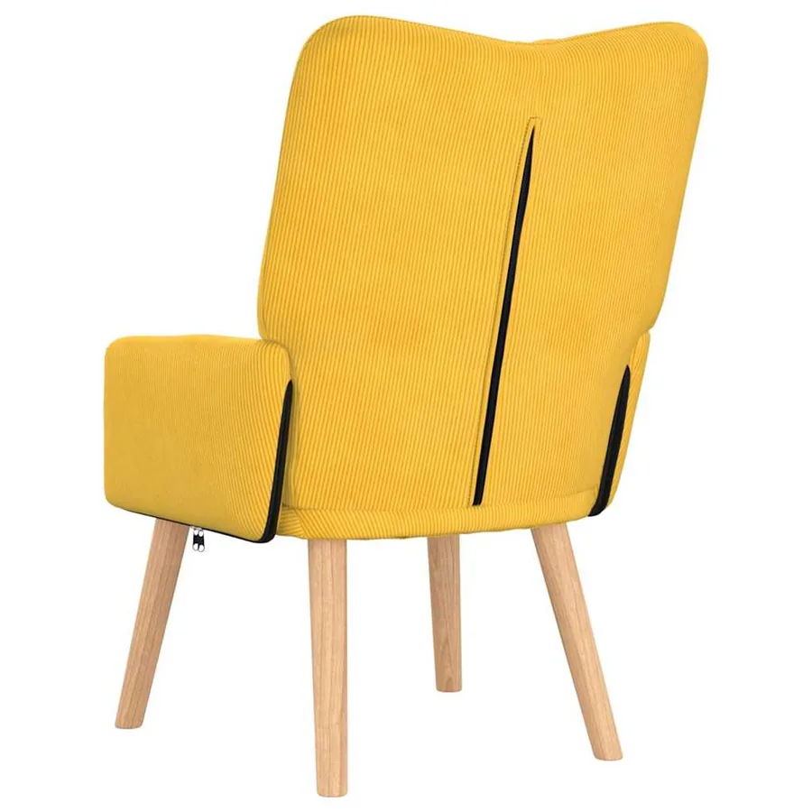 fauteuil Jaune clair 63 x 67 x 94 cm tissu - 6