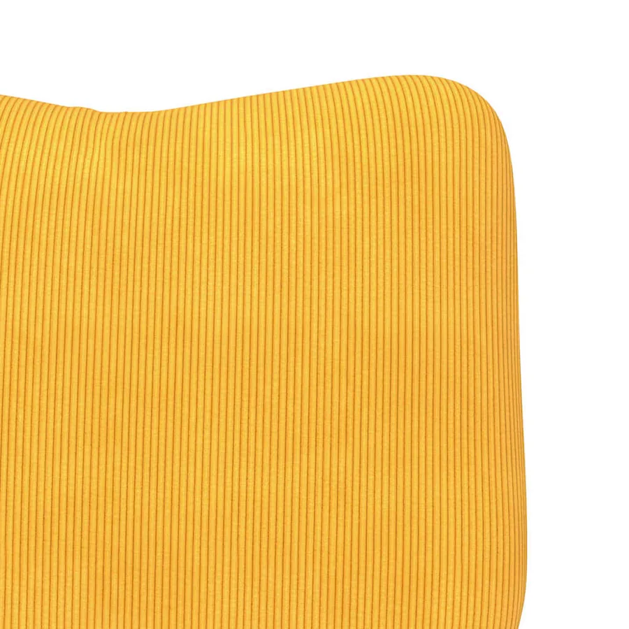 fauteuil Jaune clair 63 x 67 x 94 cm tissu - 7