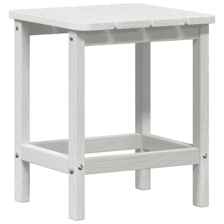 Ensemble de salon de jardin 3 pcs Blanc HDPE - 6