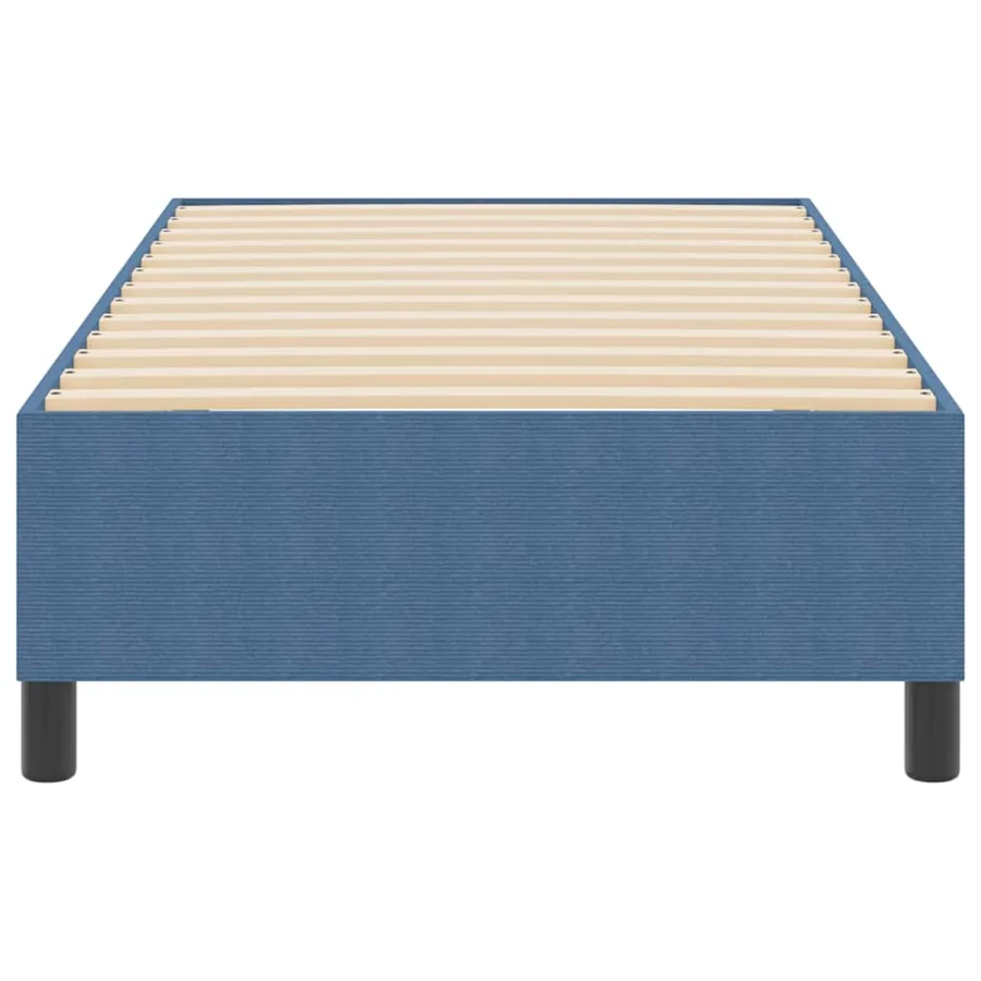 Cadre de lit plateforme Bleu 90 x 190 cm - 5