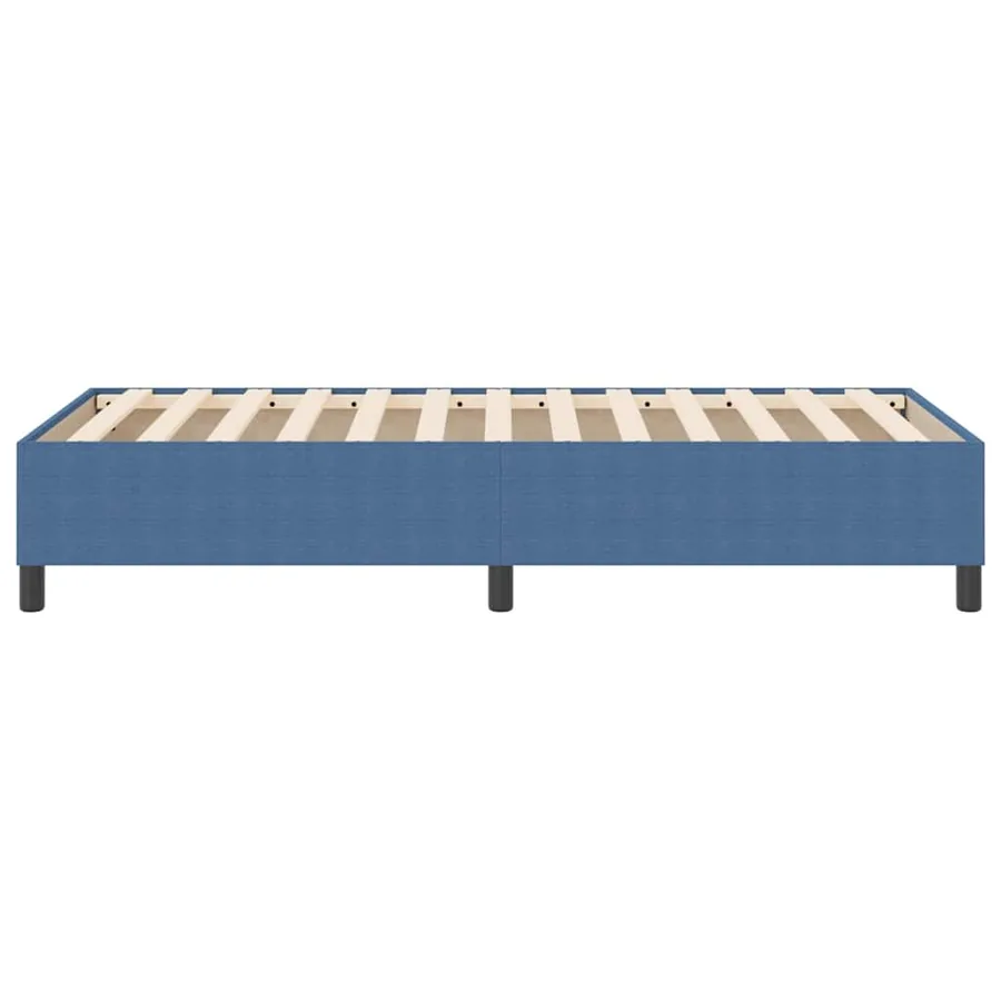 Cadre de lit plateforme Bleu 90 x 190 cm - 6