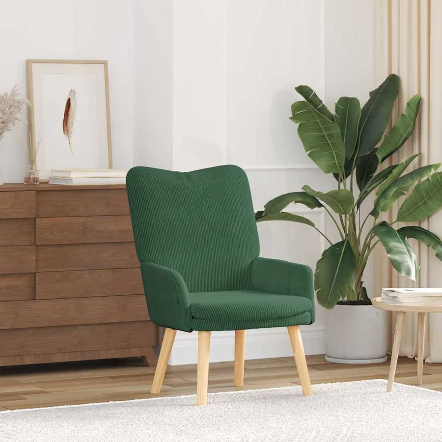 fauteuil Vert Jungle 63 x 67 x 94 cm tissu