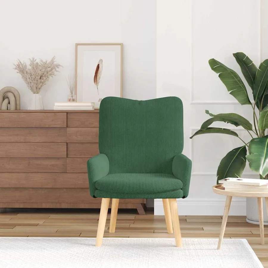 fauteuil Vert Jungle 63 x 67 x 94 cm tissu - 3