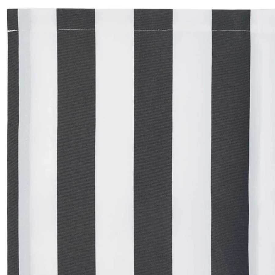 Toile de rechange pour auvent Anthracite et blanc 4 x 2 m - 7