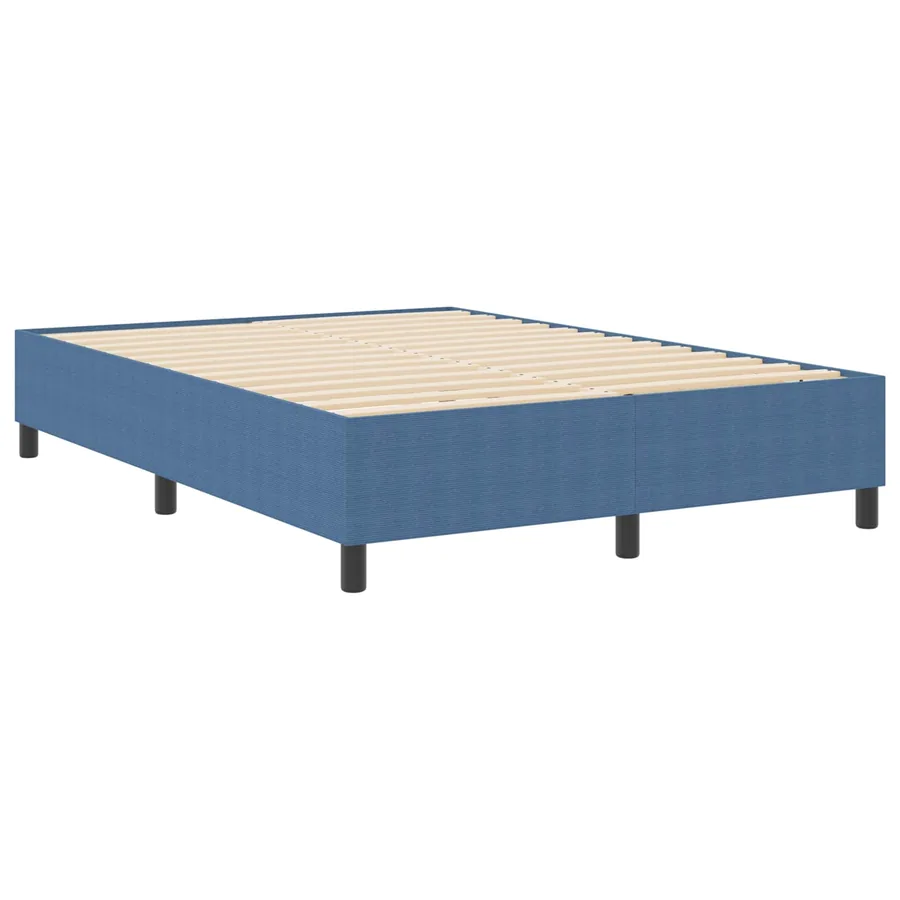 Cadre de lit plateforme Bleu 160 x 200 cm - 2