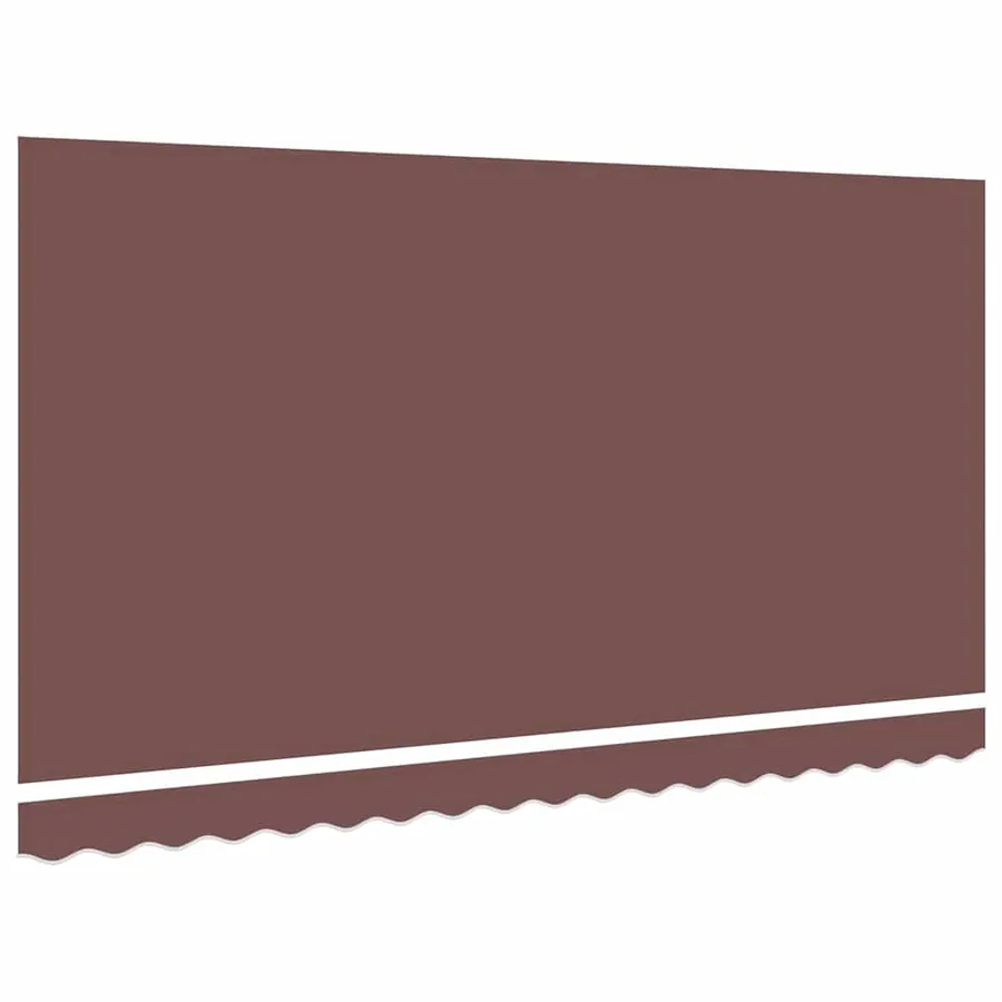 Toile de rechange pour auvent Marron 4 x 2 m Polyester - 4