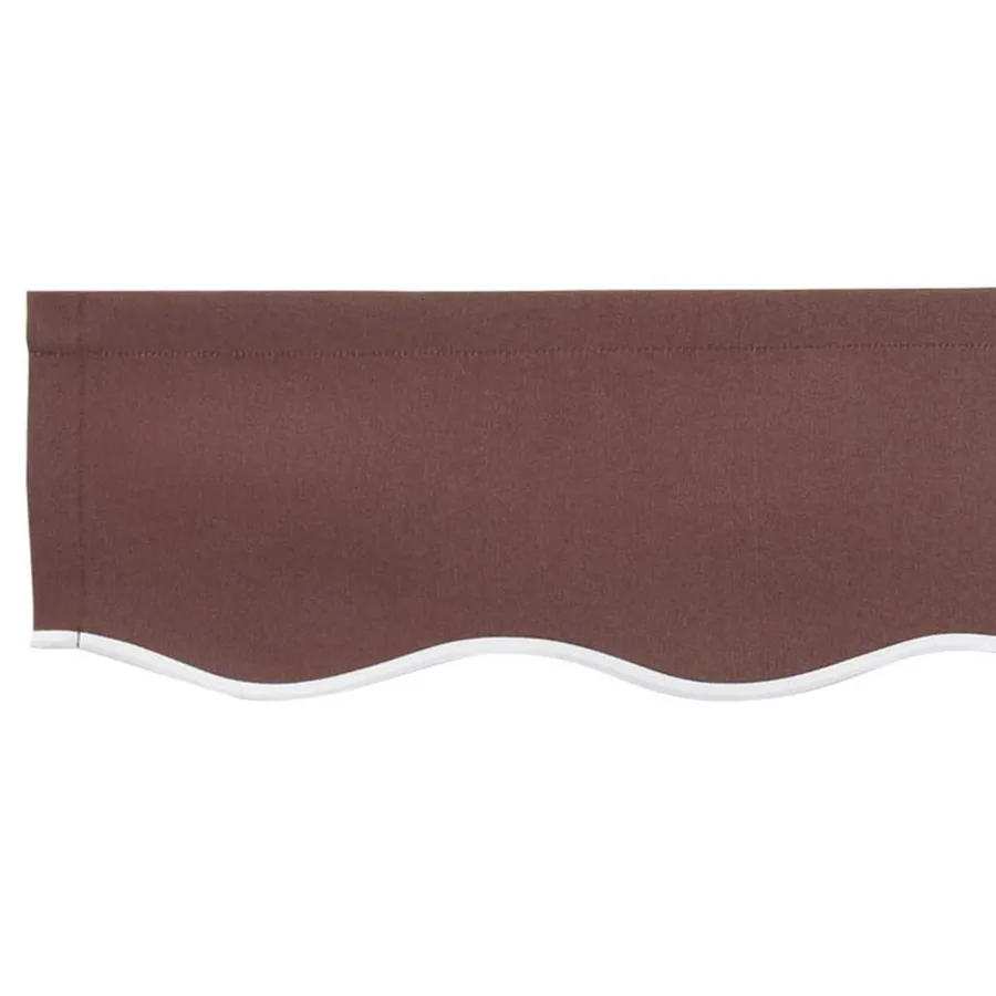 Toile de rechange pour auvent Marron 4 x 2 m Polyester - 6
