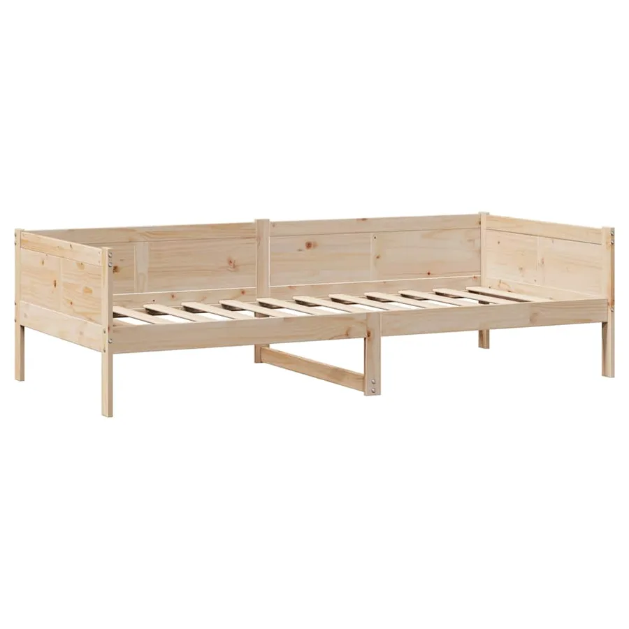 Lit de jour avec tiroirs sans matelas 80x200 cm bois massif - 7