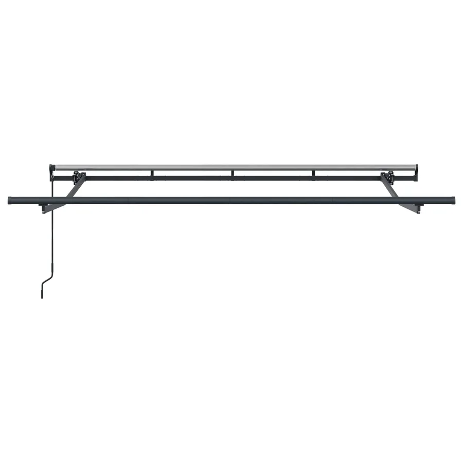 Auvent Rétractable Anthracite 300 x 200 cm tissu - 7