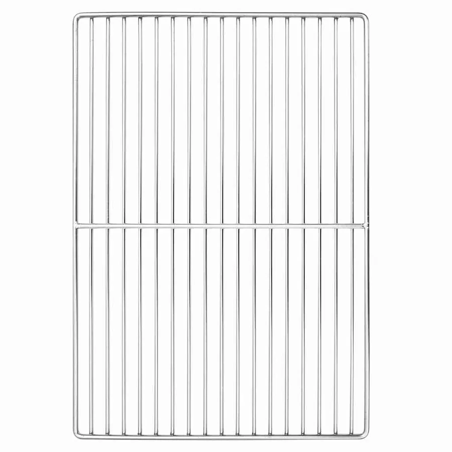 Grille de barbecue Argenté 47 x 32,5 cm Acier inoxydable